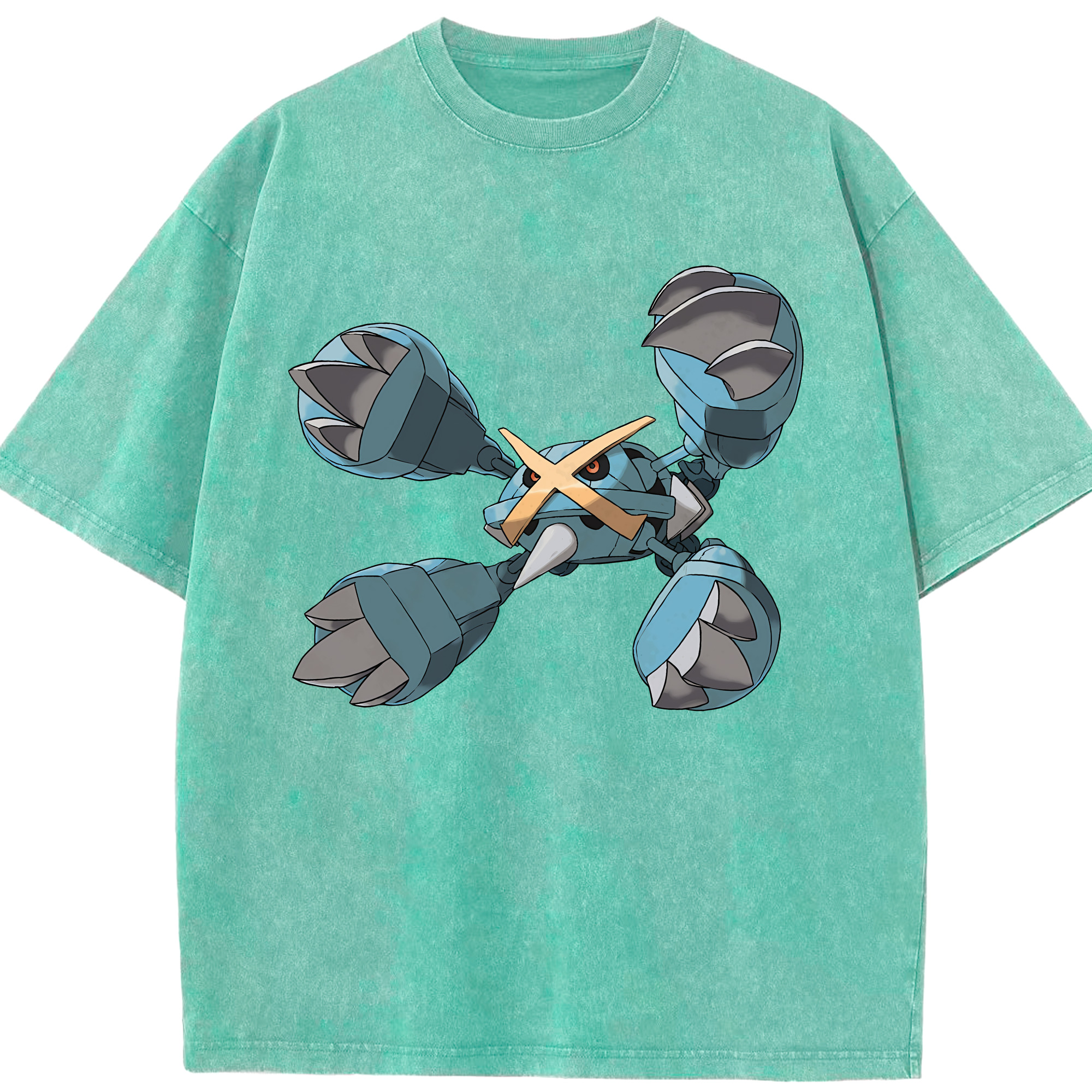 （画像用） ポケットモンスター Pokémon 綿100% ヴィンテージ風 半袖Tシャツ（フロントプリント）